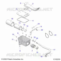 ENGINE, TOMA DE AIRE SYSTEM