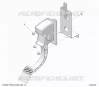 ENGINE, PEDAL DEL ACELERADOR
