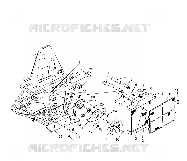 SISTEMA DE REFRIGERACIÓN Scrambler W957840 (4927252725A010)