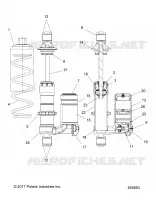 SUSPENSION, CHOQUE FRONTAL TRACK