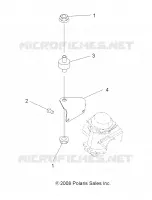 MOTOR, CARBURADOR BRACKET