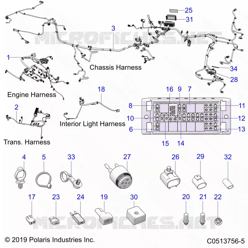 ELECTRICA, WIRE HARNESS