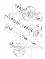 RUEDA TRASERA DRIVE ASSEMBLY (4916361636021A)