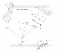 SUSPENSION, A-ARM and PUNTAL MOUNTING