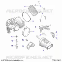 ENGINE, CUERPO DE MARIPOSA AND FUEL RAIL