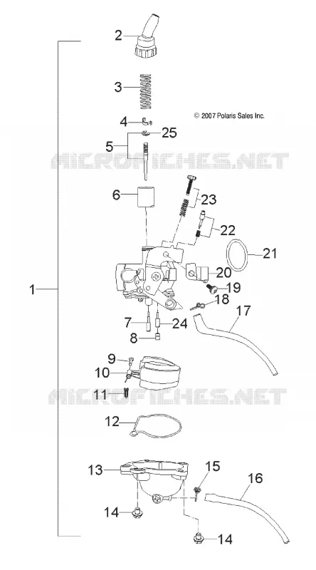 MOTOR, CARBURADOR