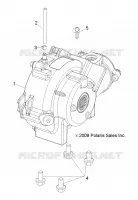 DRIVE TRAIN, FRONT MONTAJE DE ENGRANAJES