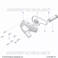 MOTOR, WATERPUMP IMPELLER AND COVER