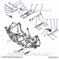 CHASSIS, MAIN BASTIDOR