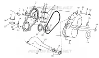 tapa del embrague  XPLORER 500 W97CD50A (4941354135C009)