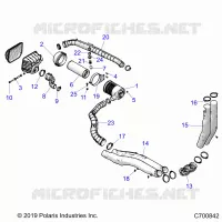 ENGINE, TOMA DE AIRE SYSTEM