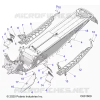 CHASSIS, PROTECCIÃ³N DEL EMBRAGUE, FOOTRESTS, AND RUNNINGBOARDS