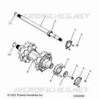 DRIVE TRAIN, JACKSHAFT AND EJE DE TRANSMISIÃ“N