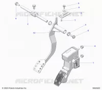 CONTROLES, FOOT CONTROLES AUTO- T24AAFHB (500252C)