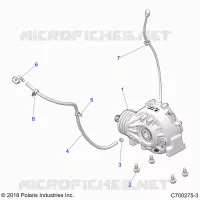 TREN, FRONT GEARCASE MOUNTING