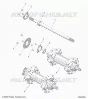 DRIVE TRAIN, JACKSHAFT AND EJE DE TRANSMISIÃ“N