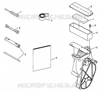 KIT DE HERRAMIENTA XLT TOURING 0973357 and EUROPEAN XLT TOURING E973357 (4937723772D003)