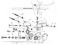 LUZ DE FRENO 0963433, EURO LITE E963433 and LITE DELUXE 0963431 (4931663166B005)