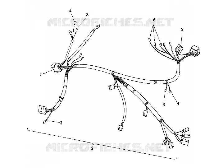 arnés de cableado 500 SP/500 SKS (4921262126036A)