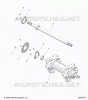 DRIVE TRAIN, JACKSHAFT AND EJE DE TRANSMISIÃ“N