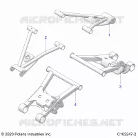 SUSPENSION TRASERA CONTROL ARMS