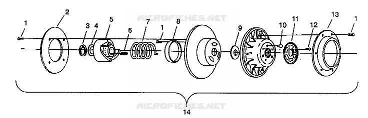 accionado de embrague ASSEMBLY XLT E940767,  XLT SP E940667    XLT SKS E940567 (49274227420024)