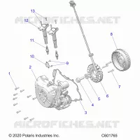 ELECTRICA, IGNITION SYSTEM, W/STATOR COVER