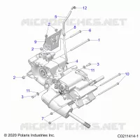 TREN, MAIN GEARCASE MOUNTING