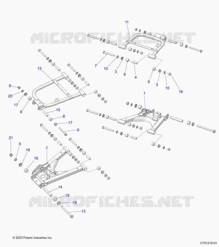 SUSPENSION TRASERA CONTROL ARMS
