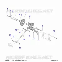 SUSPENSION, TRASERO ARM PAR