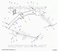 SUSPENSION TRASERA TRAILING ARMS MOUNTING