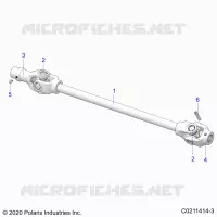 TREN, FRONT PROP SHAFT