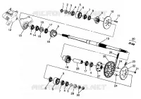 MEDIO TRANSMISION 6X6 400L W968740 AND 6X6 400L NORWEGIAN N968740 (4935963596C003)