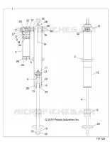 SUSPENSION, SHOCK TRASERO INTERNALS