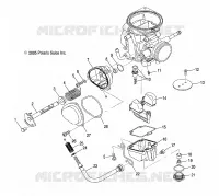 MOTOR, CARBURADOR, LOWER