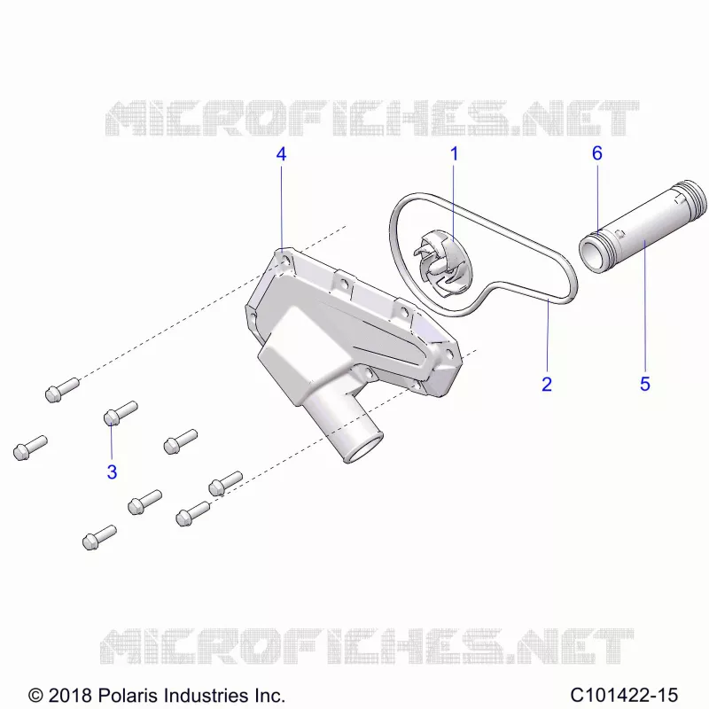 MOTOR, WATERPUMP IMPELLER AND COVER
