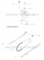 ENGINE, TENSIONER, CAM CADENA