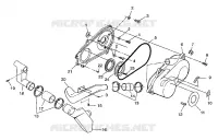 tapa del embrague Trail Boss W97AA25C (4940574057B010)