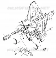 TRANSMISION DELANTERA SCRAMBLER W967840 (4935823582B002)