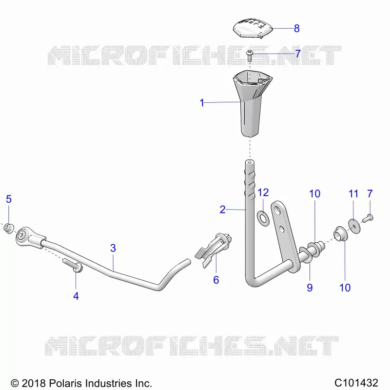 TREN, GEAR SELECTOR