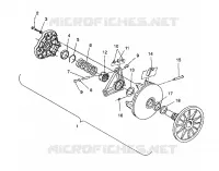 Embrague ASSEMBLY 500 EFI / 0930674 and  500 EFI SKS / 0930574 (4922962296023A)