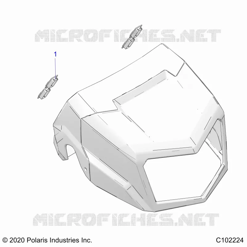 FARO DELANTERO POD, PLUGS
