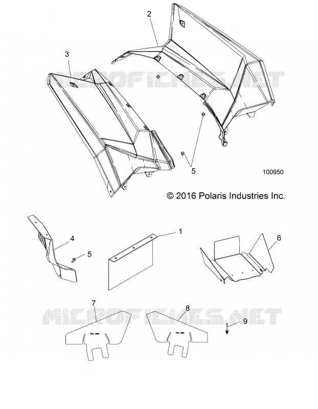 CARROCERÍA POSTERIOR CAB AND HEAT SHIELDS