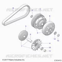 TREN, PRIMARY CLUTCH
