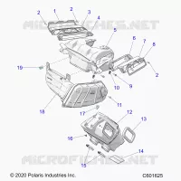 ENGINE, TOMA DE AIRE SYSTEM