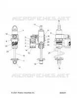 SUSPENSION, CHOQUE FRONTAL TRACK, VELOCITY 7045536
