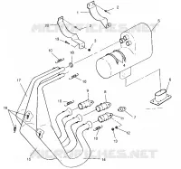 SISTEMA DE ESCAPE Storm 0965782, Storm SKS 0965582, Euro Storm E965782, Euro S (4931593159C012)