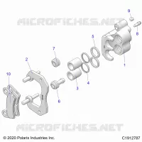 BRAKES, PINZA TRASERA