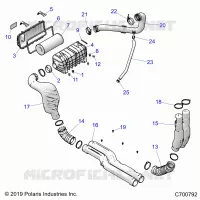 ENGINE, TOMA DE AIRE SYSTEM