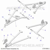 SUSPENSIÃ“N DELANTERA CONTROL ARMS